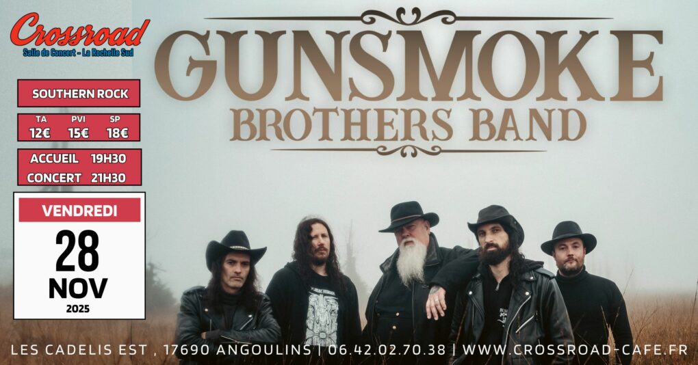 CONCERT | GUNSMOKE BROTHERS BAND | Southern Rock