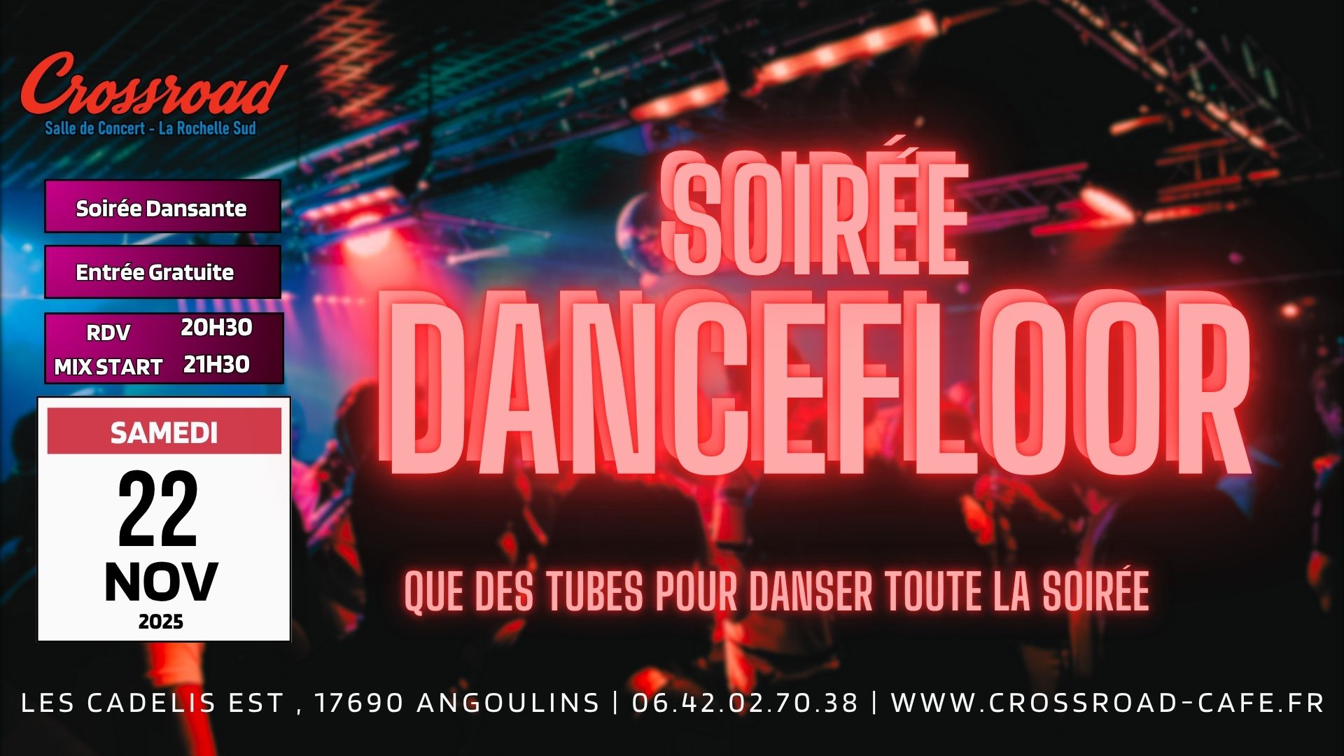 Soirée Dancefloor : Que des tubes pour danser !