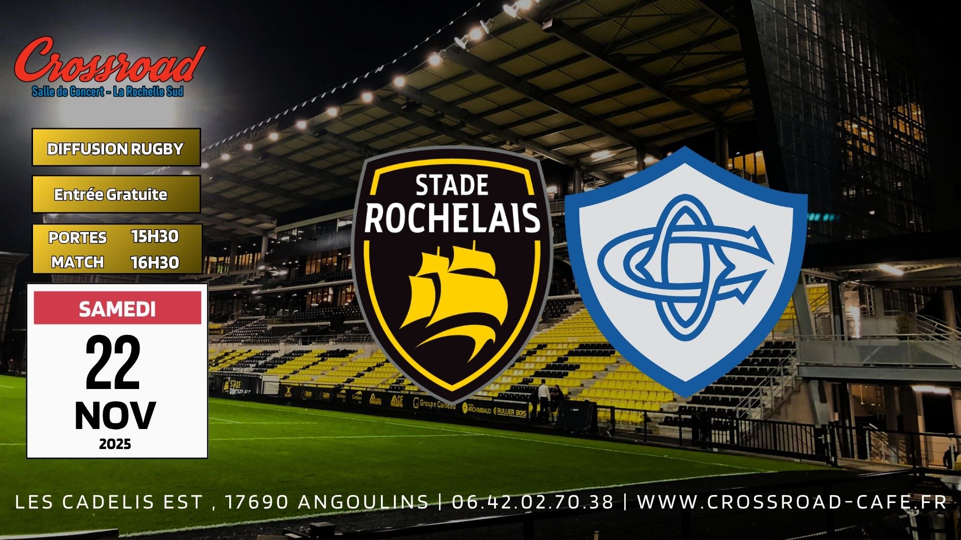 TOP 14 | LA ROCHELLE - CASTRES | 16H30
