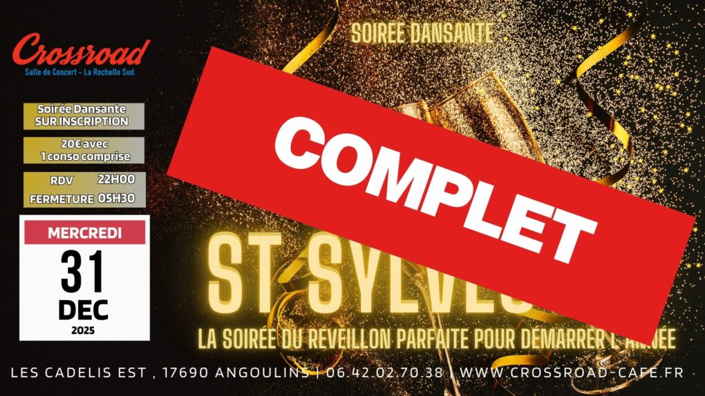 Soirée du Réveillon de la Saint Sylvestre 2025