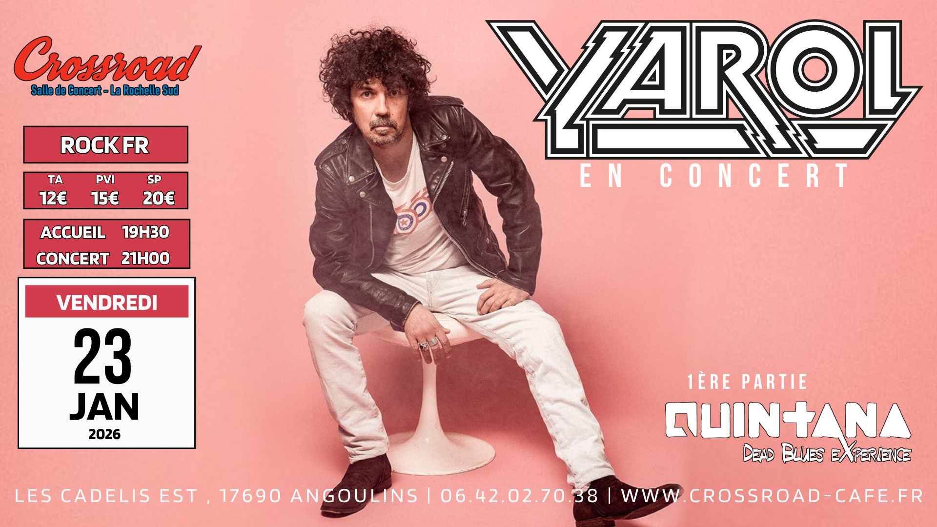 CONCERT | YAROL POUPAUD