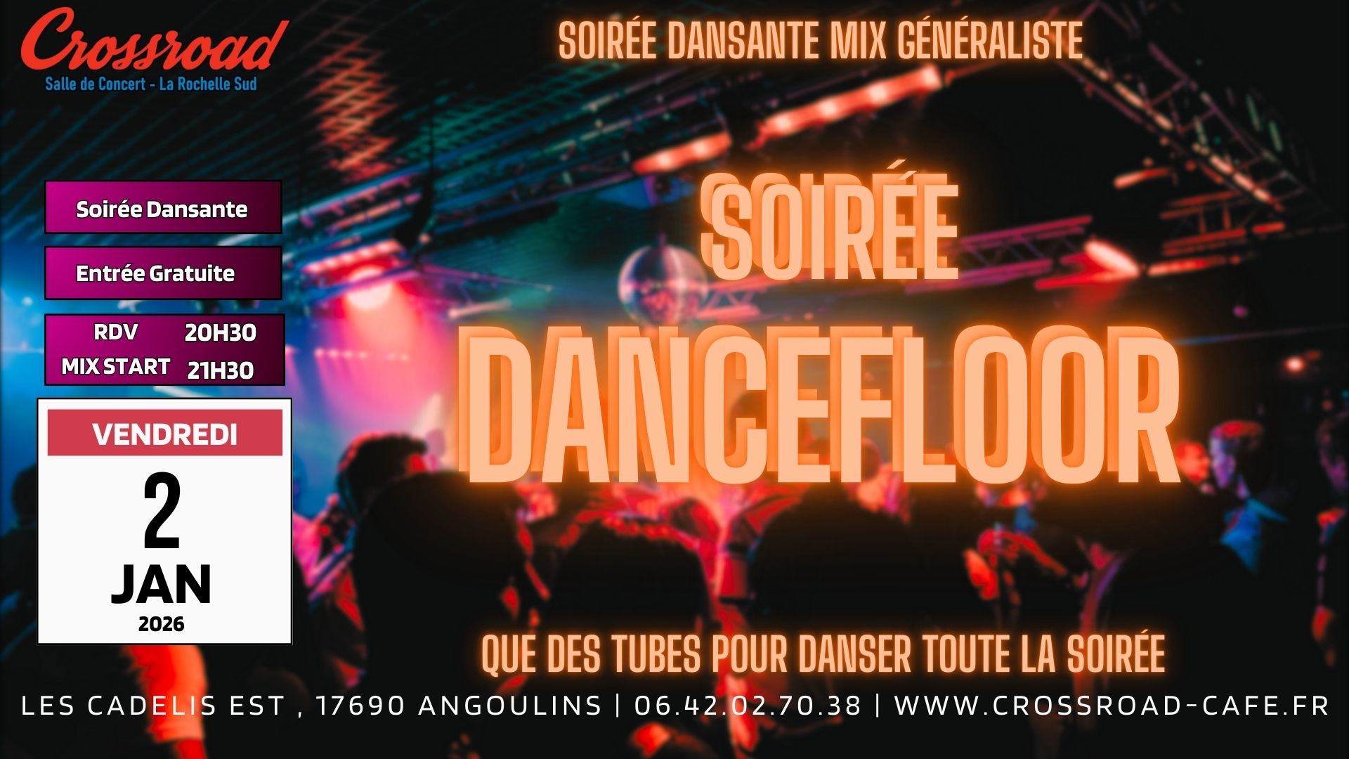 Soirée Dancefloor : Que des tubes pour danser !