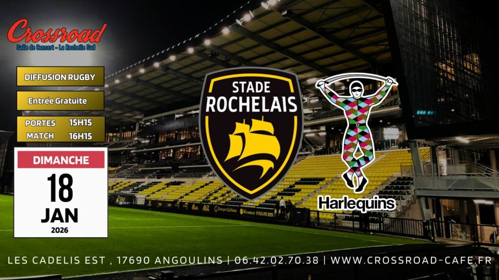 CHAMPIONS CUP | LA ROCHELLE - HARLEQUINS | 16H15