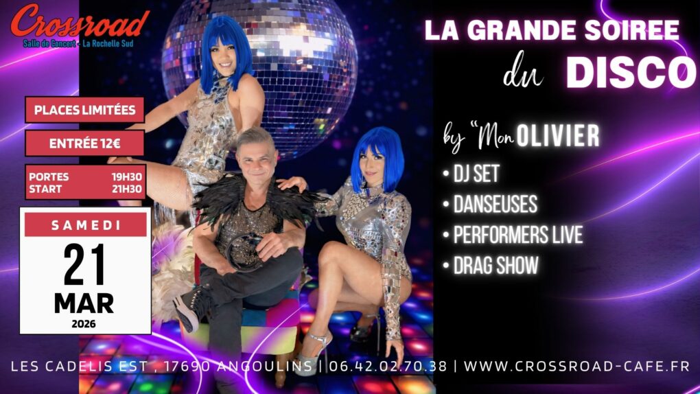 SOIRÉE SPÉCIALE | La Grande Soirée du Disco by Mon Olivier