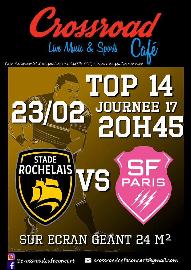 RUGBY TOP 14 La Rochelle – Stade Français