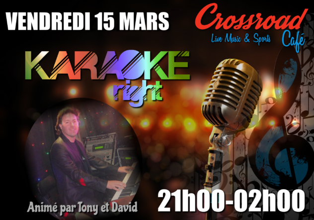 Soirée Karaoké avec Tony et David !