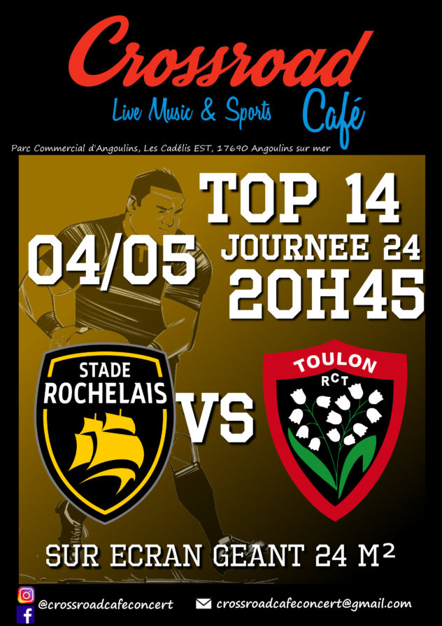 Top 14 Journée 24 : La Rochelle - Toulon