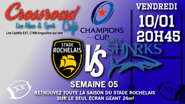 Champions Cup Journée 05 : La Rochelle - Sale