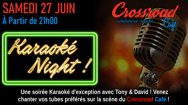 Karaoké Night avec Tony & David - Réservation Obligatoire