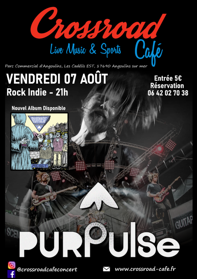 Purpulse - Live au Crossroad Café (entrée 5 €)