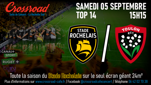 TOP14 Journée 1 : La Rochelle - Toulon