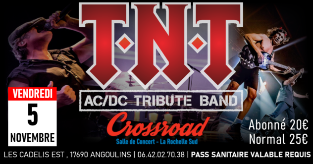Concert : TNT - AC/DC TRIBUTE BAND