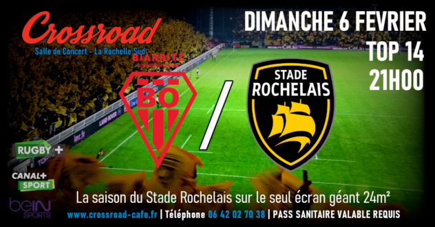 TOP14 : Biarritz - La Rochelle | 21h05 |