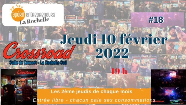 Apéro entrepreneurs du jeudi 10 février 2022 - #18 - La Rochelle