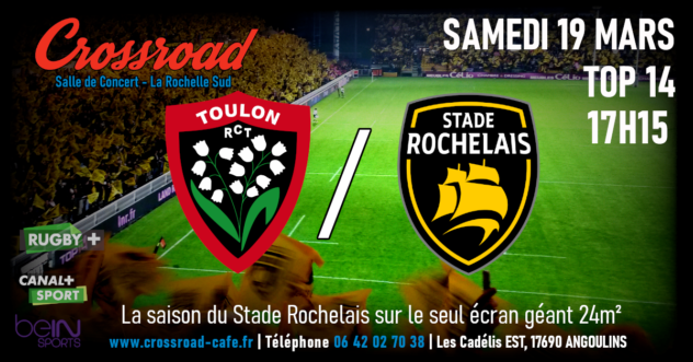 TOP14 : Toulon - La Rochelle | 17h15 | (journée en retard)