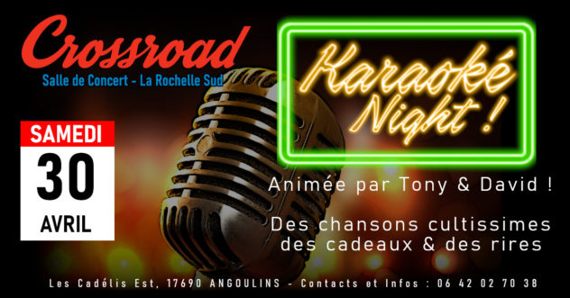 Karaoké Night : Organisée par Tony & David !