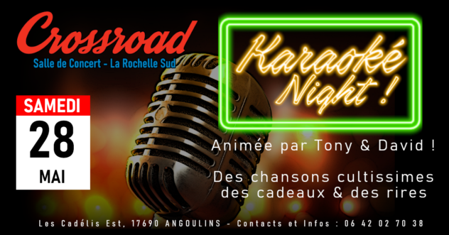 Karaoké Night : Organisée par Tony & David