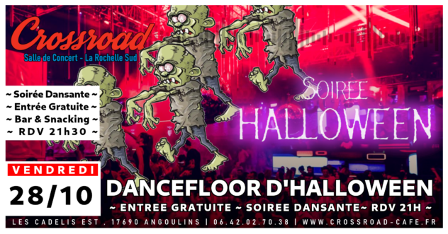 Soirée Dancefloor déguisée pour Halloween