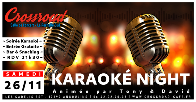 Karaoké Night animée par Tony & David