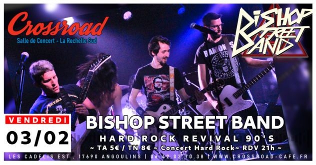 CONCERT | BISHOP STREET BAND | Rock 90 Revival
