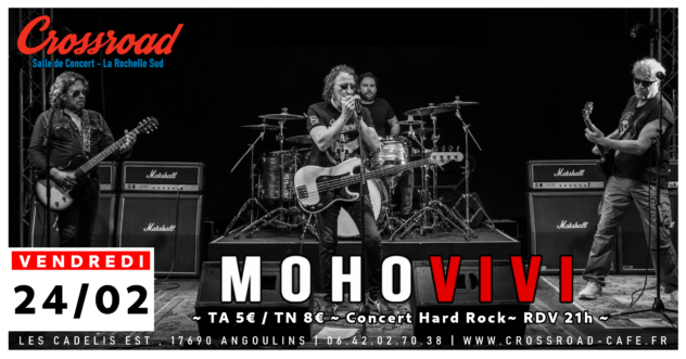 CONCERT | MOHOVIVI | Rock FR