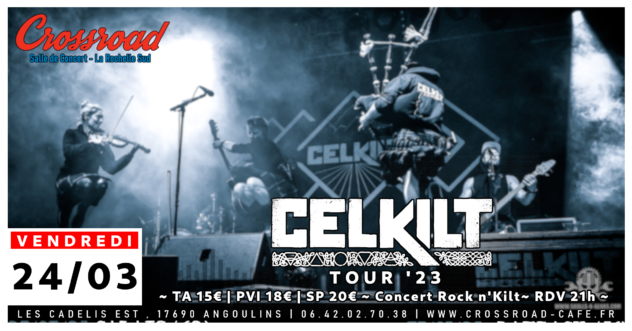 CONCERT | CELKILT | Rock n'Kilt | 21H