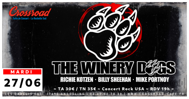 CONCERT | THE WINERY DOGS | Rock USA | 19H