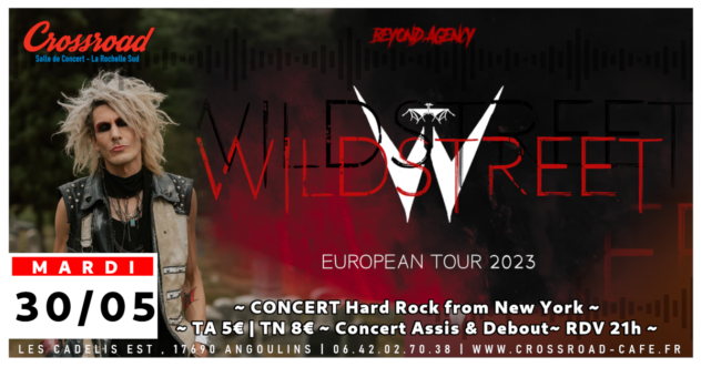 CONCERT | WILDSTREET |  Hard Rock USA | 21H