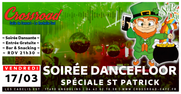 Dancefloor Spéciale St PATRICK ! Tous en KILT ! (ou pas !)