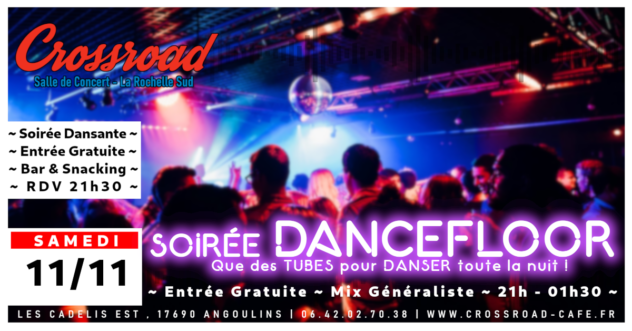 Soirée Dancefloor : Que des tubes pour danser toute la nuit !