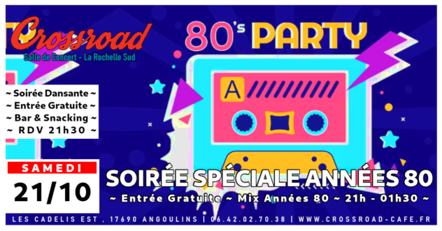 Soirée Spéciale Années 80