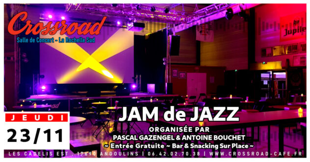 JAM JAZZ organisée par Pascal Gazengel et Antoine Bouchet