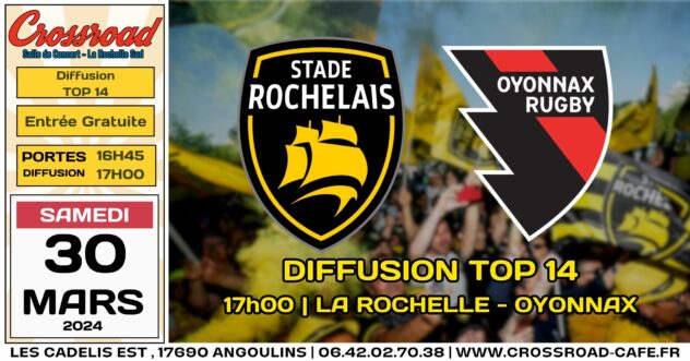 DIFFUSION TOP 14 | La Rochelle -Oyonnax | 17H