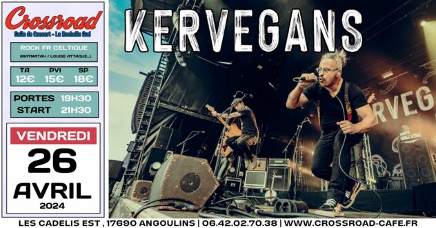 CONCERT | KERVEGANS | Rock Celtique FR