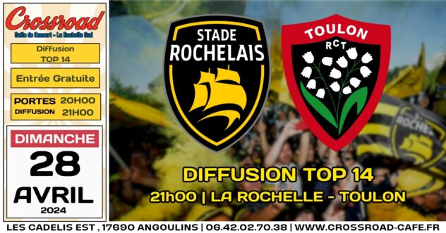 DIFFUSION TOP 14 | La Rochelle - Toulon | 21H