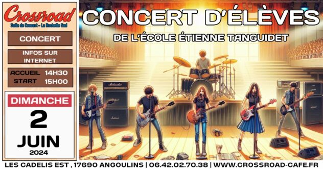 CONCERT D'ÉLÈVES | École Étienne Tanguidet