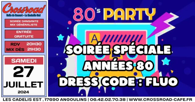 Soirée Spéciale Années 80 : Dress Code FLUO