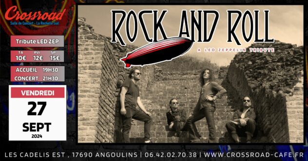 CONCERT | LED ZEPPELIN - Tribute by ROCK AND ROLL |