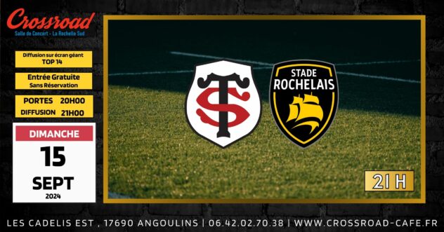 DIFFUSION TOP 14 | TOULOUSE - LA ROCHELLE | DIM 15 SEPT - 21H