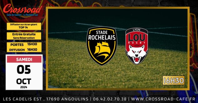 DIFFUSION TOP 14 | LA ROCHELLE - LYON | 16H30