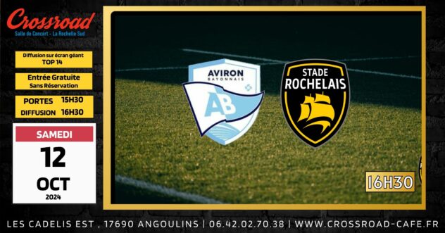DIFFUSION TOP 14 | BAYONNE - LA ROCHELLE | 16H30