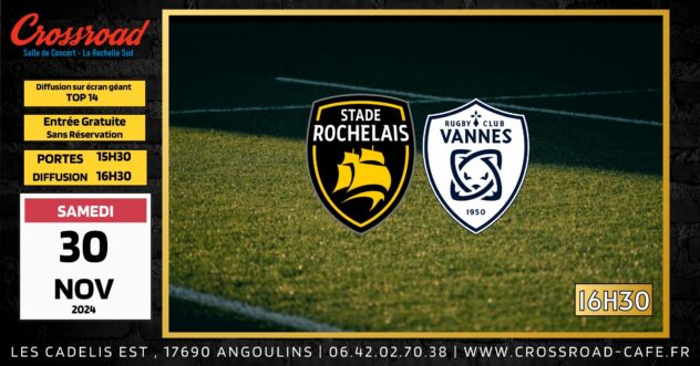 DIFFUSION TOP 14 | LA ROCHELLE - VANNES | 16H30
