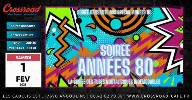 Soirée Spéciale Années 80 !
