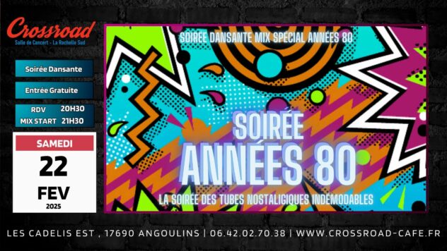 Soirée Spéciale Années 80 !