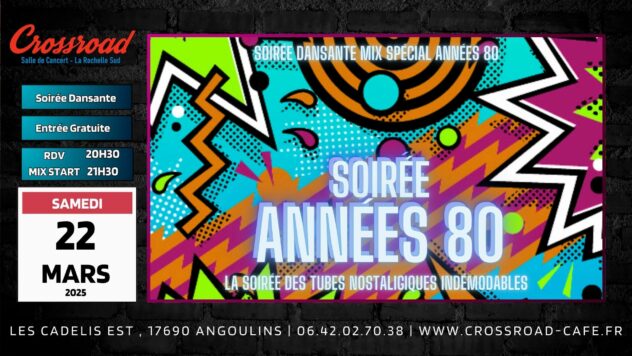 Soirée Spéciale Années 80 !