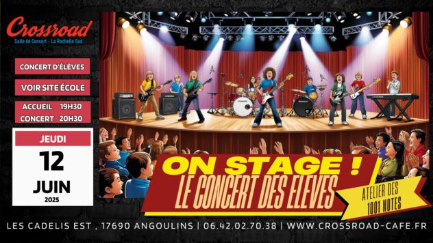 CONCERT D'ÉLÈVES | Atelier des 1001 Notes de Benoît Lévèque