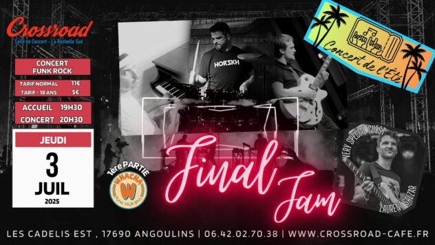 CONCERT DE L'ÉTÉ | FINAL JAM × Whacha | Rock Funk