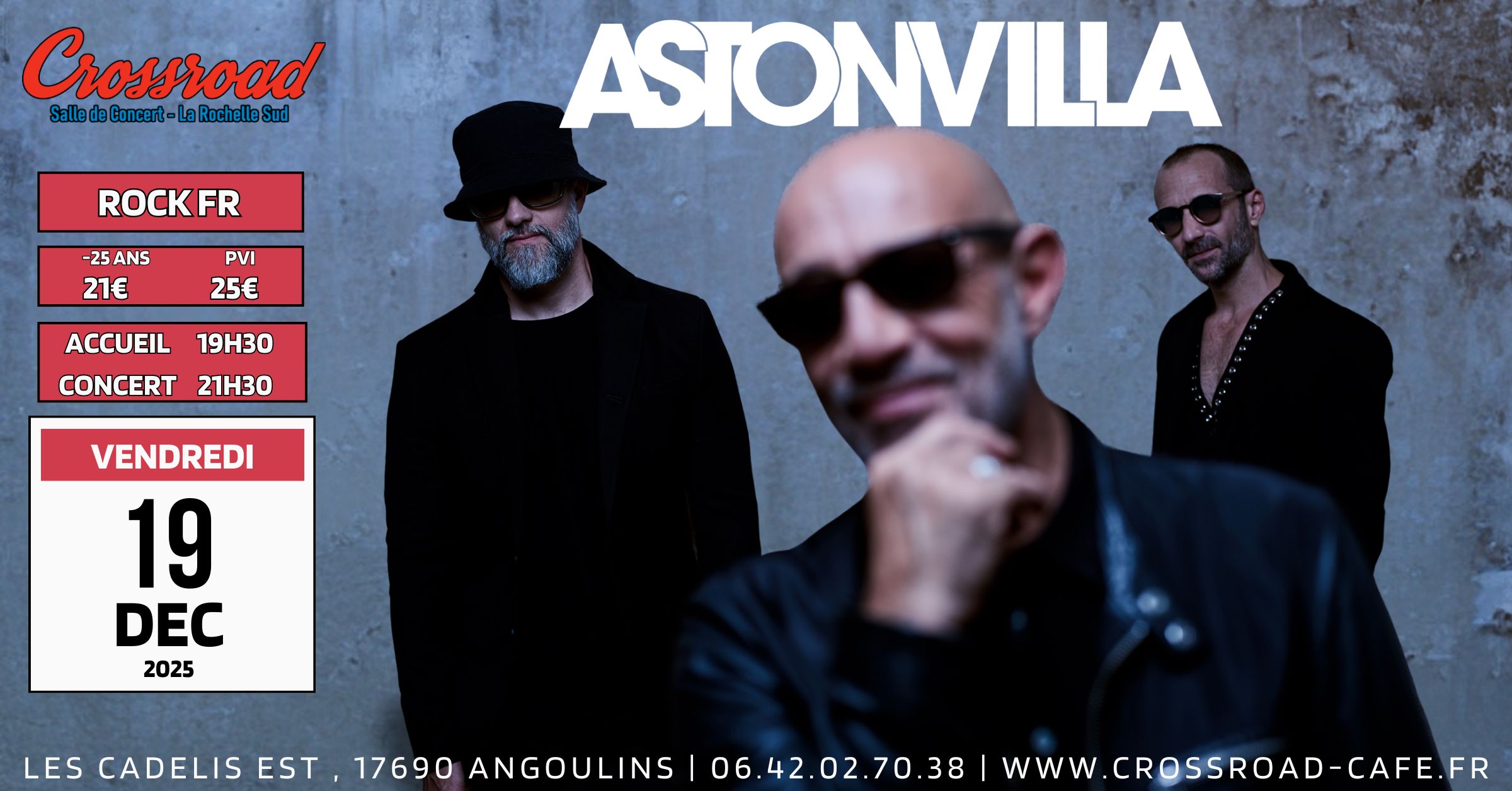 CONCERT | ASTONVILLA | Rock FR