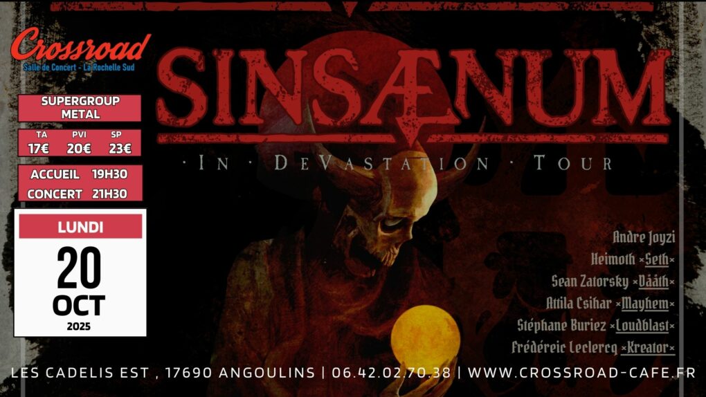 CONCERT | SINSAENUM | Black Death