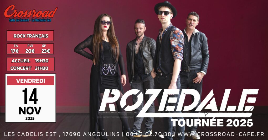 CONCERT | ROZEDALE | ROCK FR